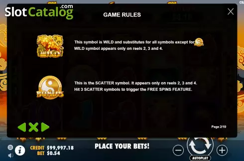 Скрин4. Raging Bull (Pragmatic Play) слот