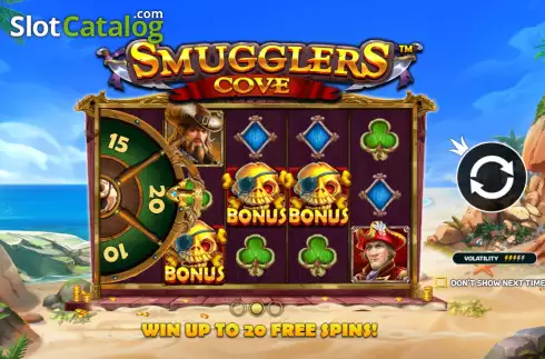 Скрин2. Smugglers Cove слот