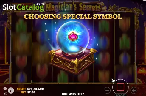 Скрин6. Magician&#039;s Secrets слот