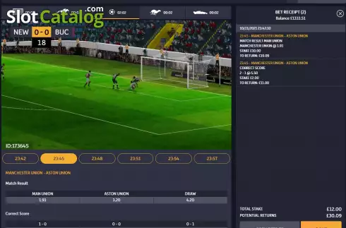 Скрин3. Fantastic League слот