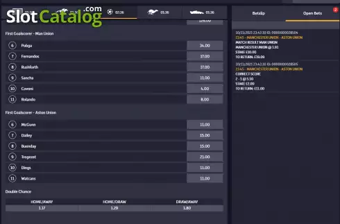 Скрин6. Fantastic League слот