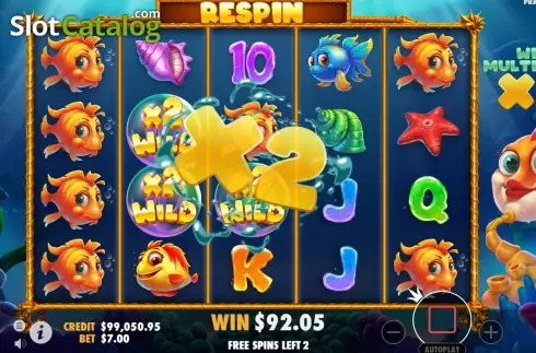 Скрин9. Wild Depths слот