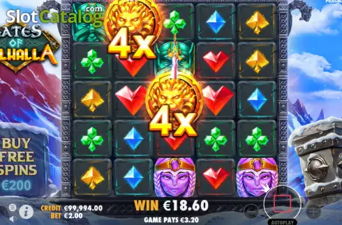 Скрин4. Gates of Valhalla слот