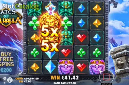 Скрин5. Gates of Valhalla слот