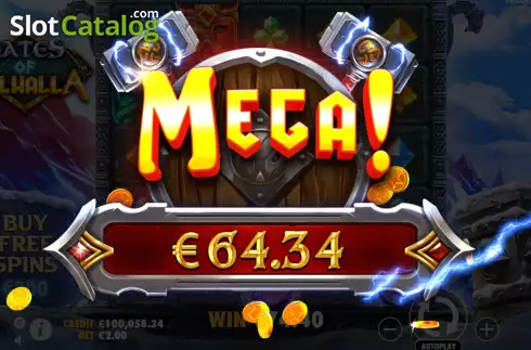Скрин6. Gates of Valhalla слот