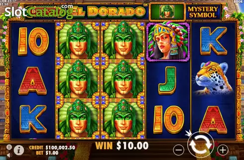 Скрин4. Book of El Dorado слот