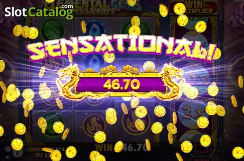 Скрин7. Elemental Gems Megaways слот