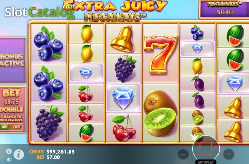 Скрин6. Extra Juicy Megaways слот