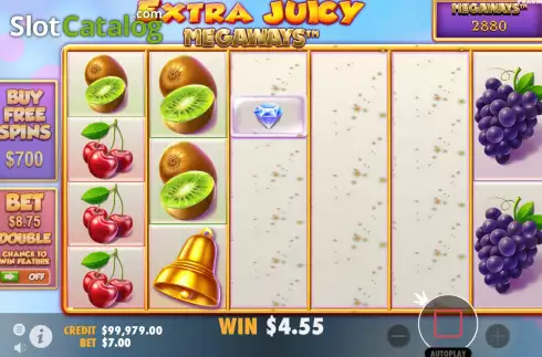 Скрин5. Extra Juicy Megaways слот