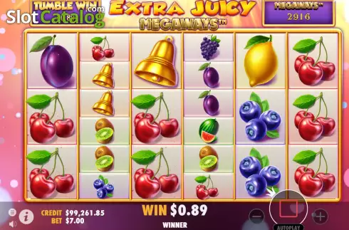 Скрин9. Extra Juicy Megaways слот