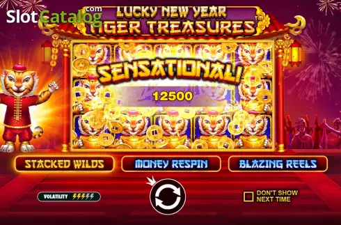 Скрин2. Lucky New Year - Tiger Treasures слот