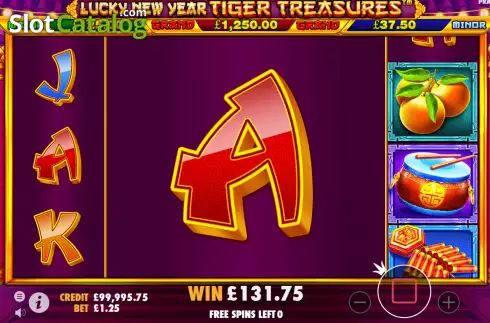 Скрин6. Lucky New Year - Tiger Treasures слот