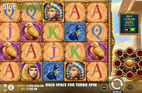 Скрин3. Eye of Cleopatra слот