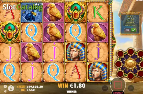 Скрин4. Eye of Cleopatra слот
