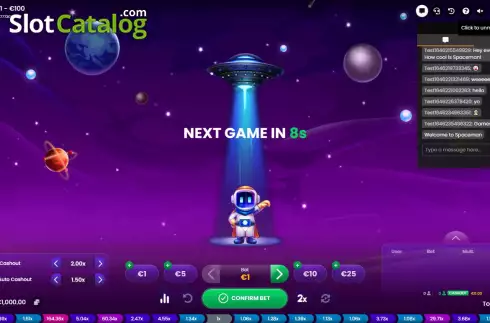 Скрин3. Spaceman слот