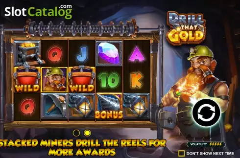 Скрин2. Drill That Gold слот