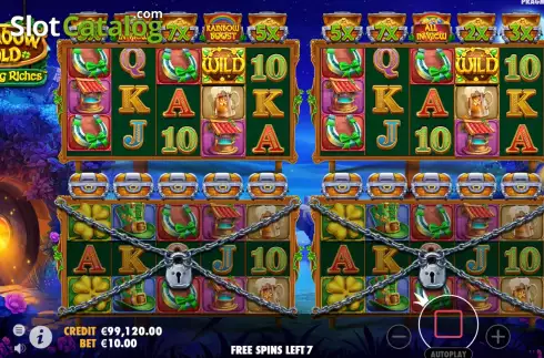 Скрин7. Rainbow Gold (Pragmatic Play) слот