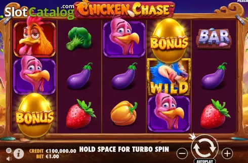 Скрин2. Chicken Chase слот