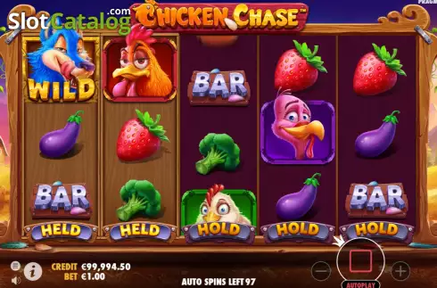 Скрин3. Chicken Chase слот