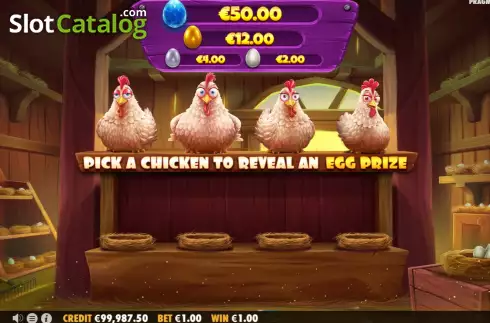 Скрин6. Chicken Chase слот