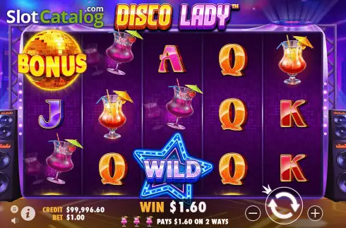 Скрин4. Disco Lady слот