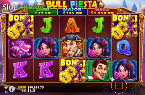 Скрин7. Bull Fiesta слот