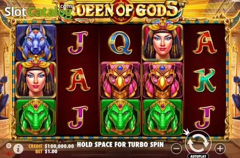 Скрин2. Queen of Gods слот