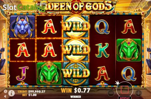Скрин3. Queen of Gods слот