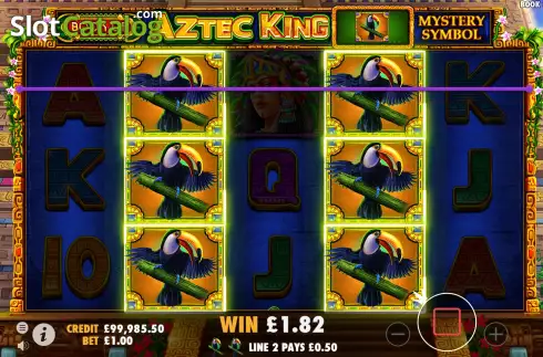 Скрин4. Book of Aztec King слот