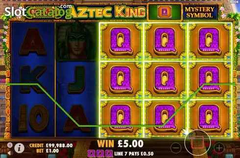 Скрин5. Book of Aztec King слот