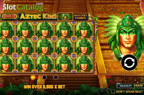 Скрин2. Book of Aztec King слот