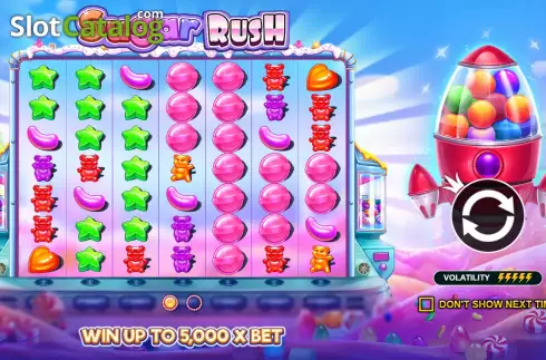 Скрин2. Sugar Rush слот