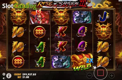Скрин7. Rise of Samurai III слот