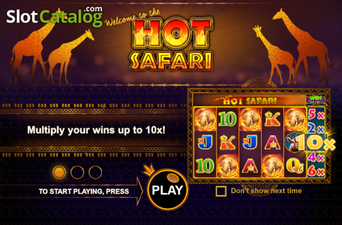 Скрин2. Hot Safari слот