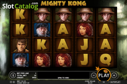 Скрин3. Mighty Kong слот