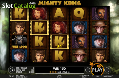 Скрин4. Mighty Kong слот