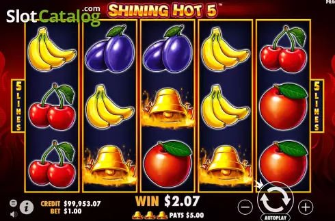 Скрин7. Shining Hot 5 слот