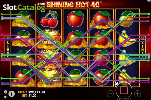 Скрин3. Shining Hot 40 слот