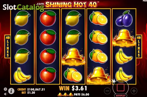 Скрин6. Shining Hot 40 слот