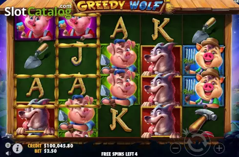 Скрин8. Greedy Wolf слот