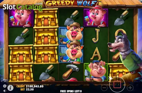 Скрин9. Greedy Wolf слот