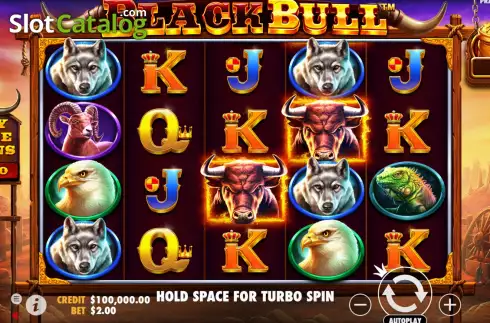 Скрин2. Black Bull слот