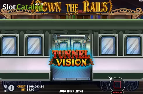Скрин8. Down the Rails слот