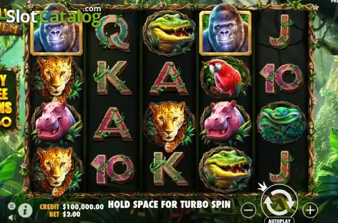 Скрин3. Gorilla Mayhem слот