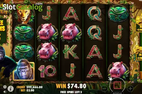 Скрин9. Gorilla Mayhem слот