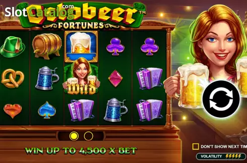 Скрин2. Octobeer Fortunes слот