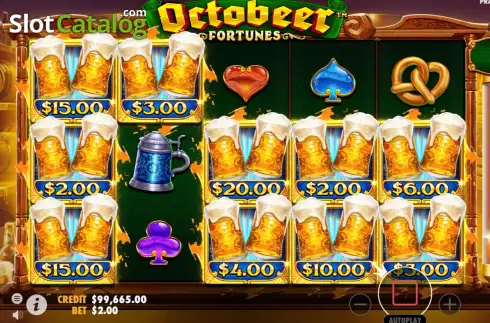Скрин4. Octobeer Fortunes слот