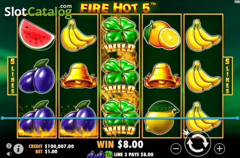 Скрин3. Fire Hot 5 слот