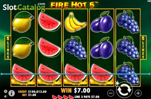 Скрин4. Fire Hot 5 слот