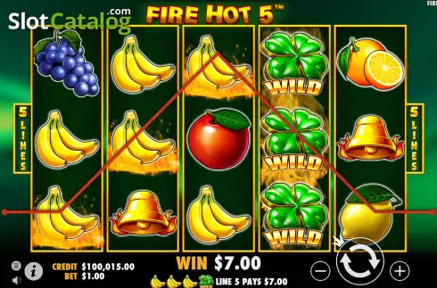 Скрин5. Fire Hot 5 слот